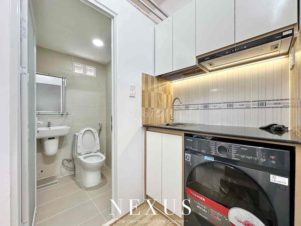 The new service apartment is 100% full of furniture at 4.6 million 8th Streets 8 Gò Vấp private laundry.