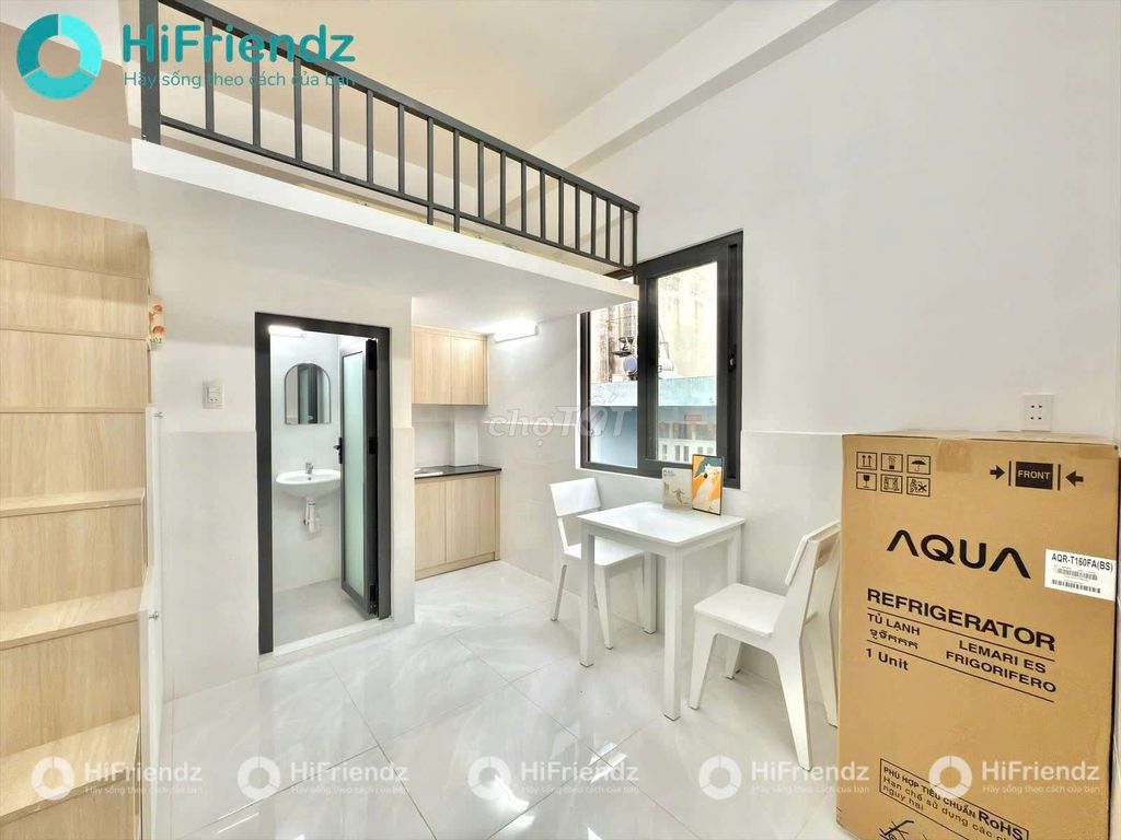 The new mini apartment is built right around the grand circle, the shower, the 11th district.
