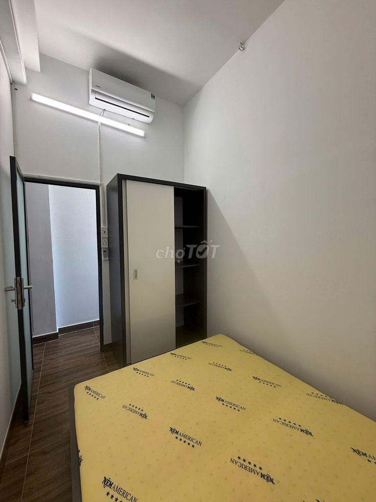 Two bedrooms plus one living room.