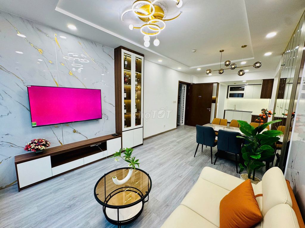 Rent Lữ Gia Plaza apartment area 100 meters-three bedrooms, interior.