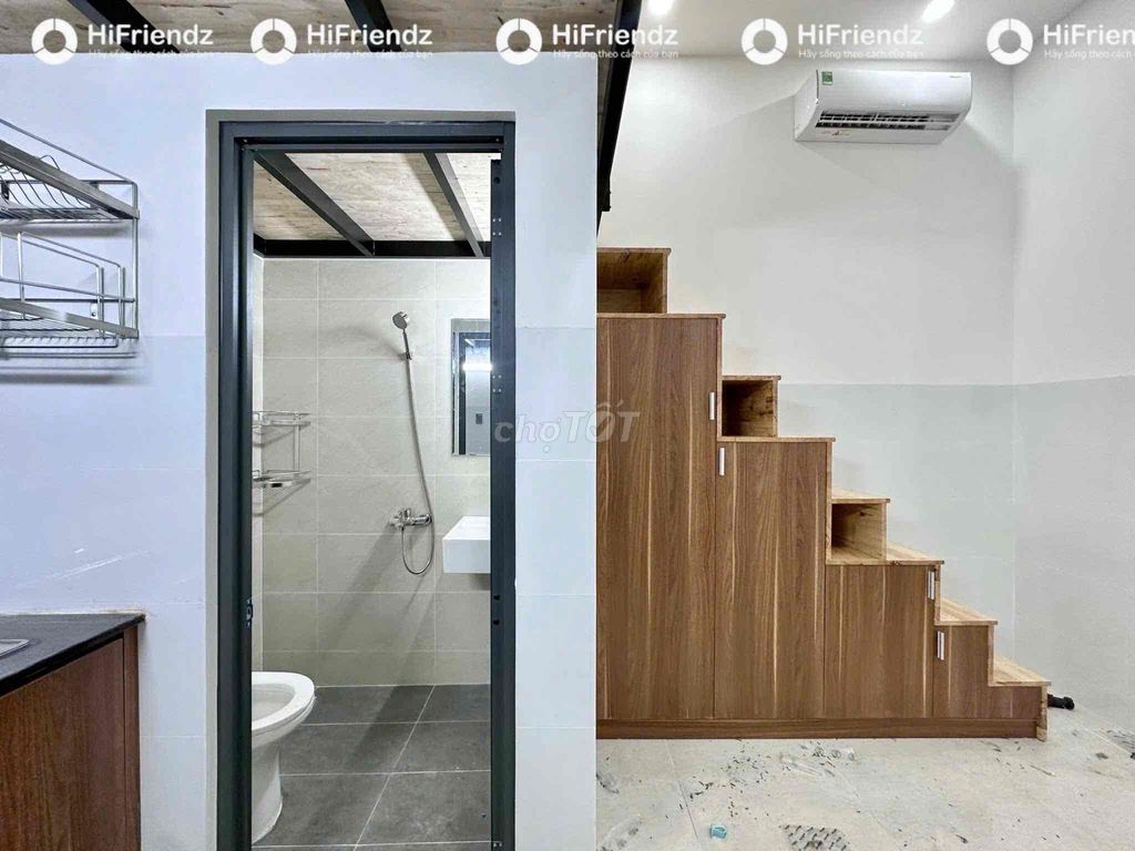 The high-security apartment has an air-cold elevator right at Lê Văn Quới.