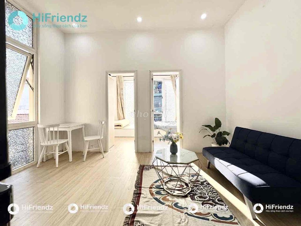 Two bedrooms, balcony, Nguyễn Cửu Vân, 1717, Bình Thạnh