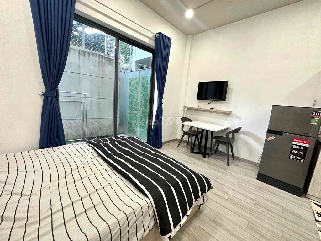 Room one has its own courtyard.