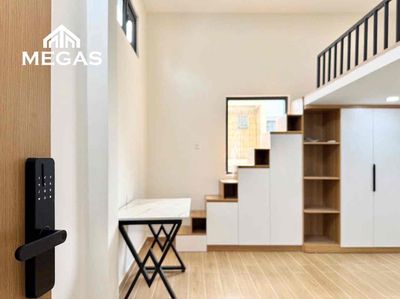 The service apartment has basic walls and interiors, big empty rooms.
