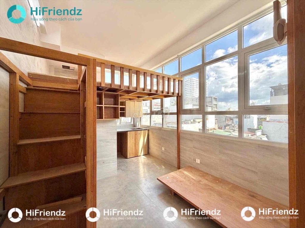 The new mini apartment is 100%. Two sleep spaces, full furniture near the new market.