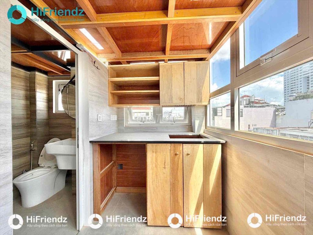 The new mini apartment is 100%. Two sleep spaces, full furniture near the new market.