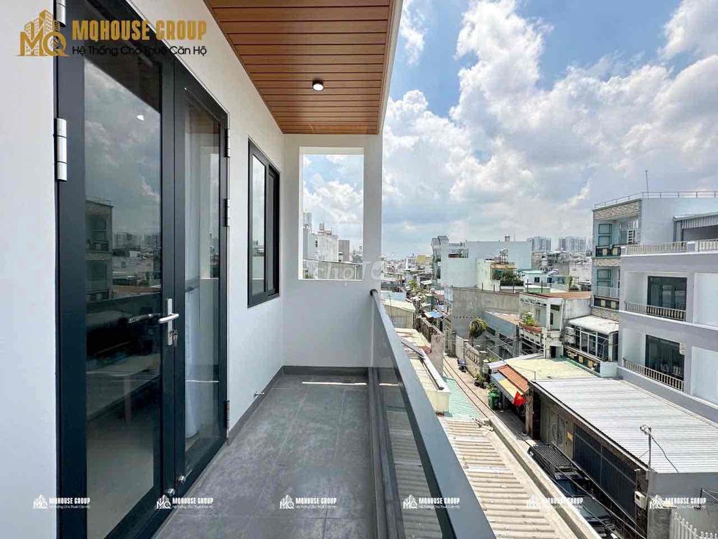 The balconies are full of furniture right over Phan Anh - fourth quadrant