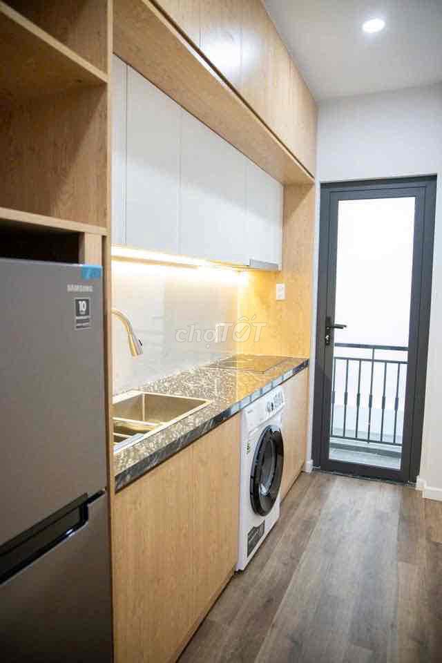 Rent two bedrooms <i>two bathrooms_ Full interior, private washing machine, Bình Thạnh