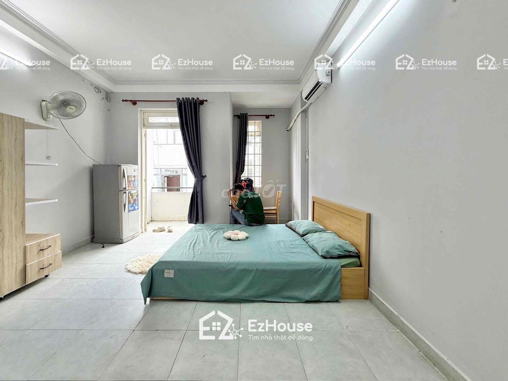 rent aeon Tân Phúcm balcony studio - near huit vhu aeon Tân Phúcm