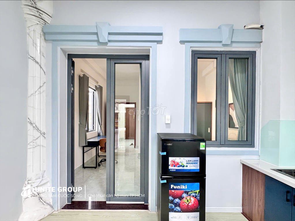An empty bedroom near Lotte, private washing machine, 100 percent new home.