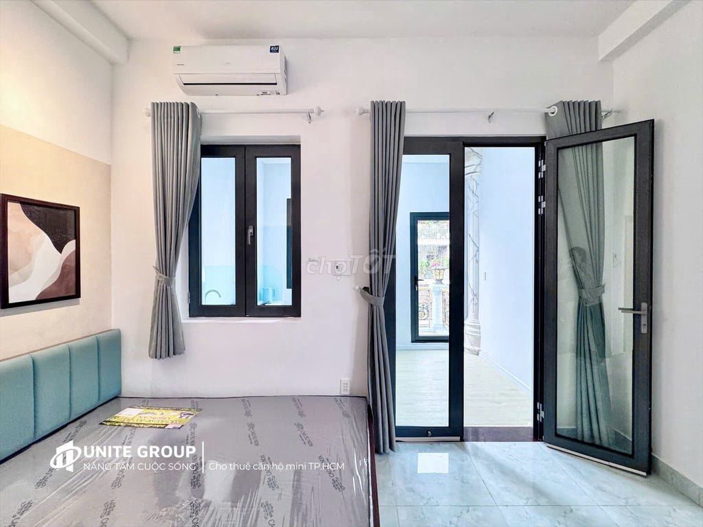 An empty bedroom near Lotte, private washing machine, 100 percent new home.