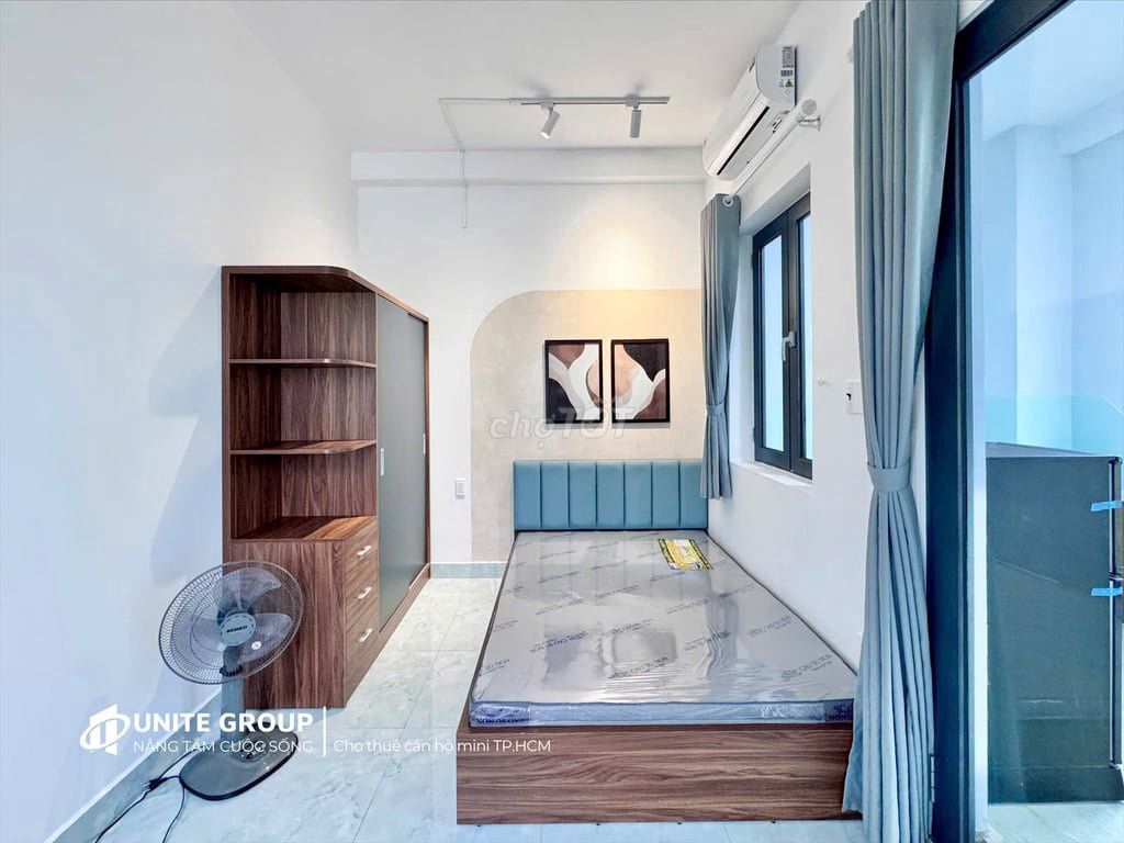 An empty bedroom near Lotte, private washing machine, 100 percent new home.