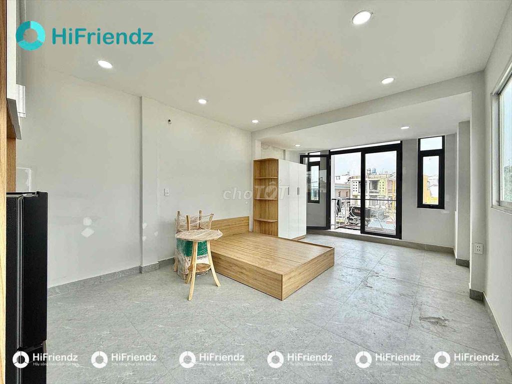 Rent a new full interior at 100% m2 in Quang Trung Gò Vấp