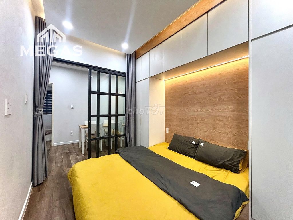 Two bedrooms. One living room.