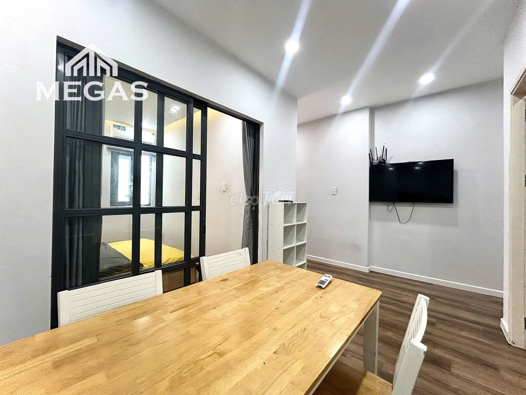 Two bedrooms. One living room.