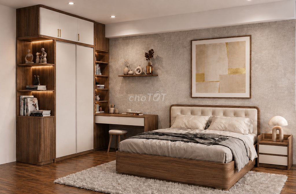 The owner rented the corner of three bedrooms, vtv4 Victoria Village District 2.