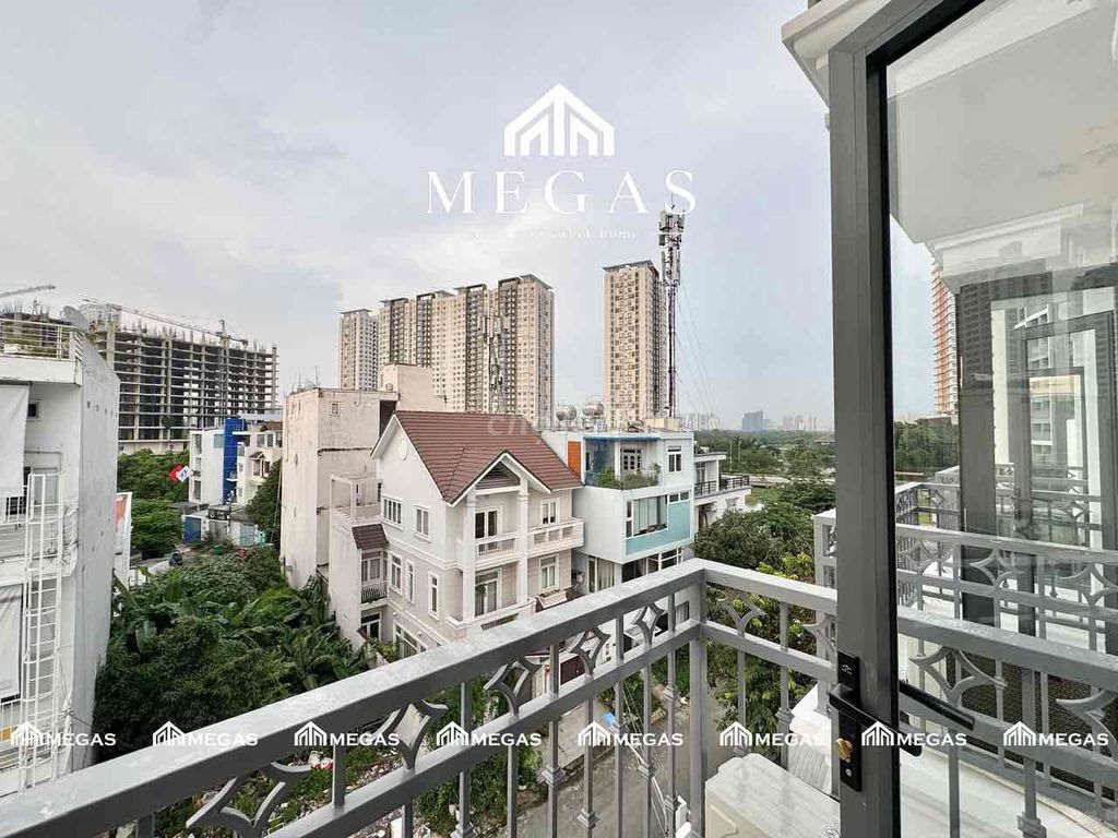 rent apartment full interior - balcony near lotte mart