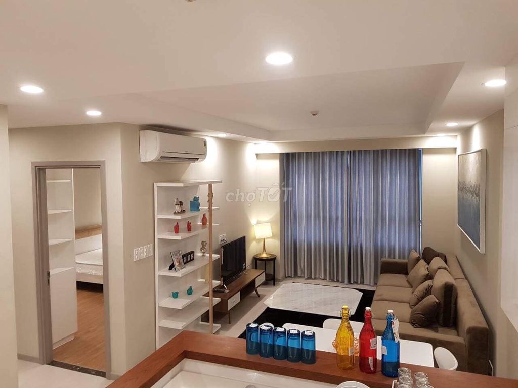 Rent the apartment for two bedrooms, 16 million a month, nice interior.