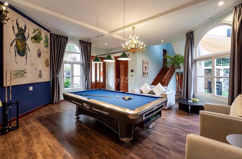 Rent the Trần Lựu villa area 45 X 50 M area using 1,500 M2 district 2 tp T