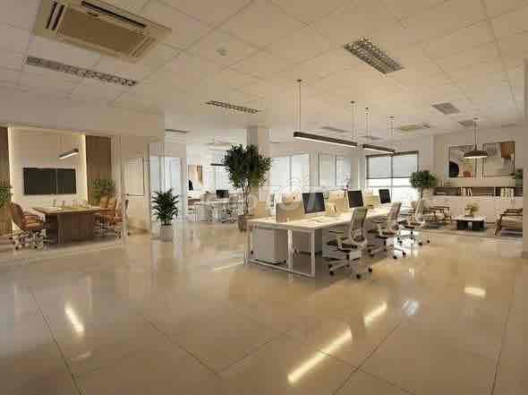 Renting office level-level office-- brain ceiling, District 2.