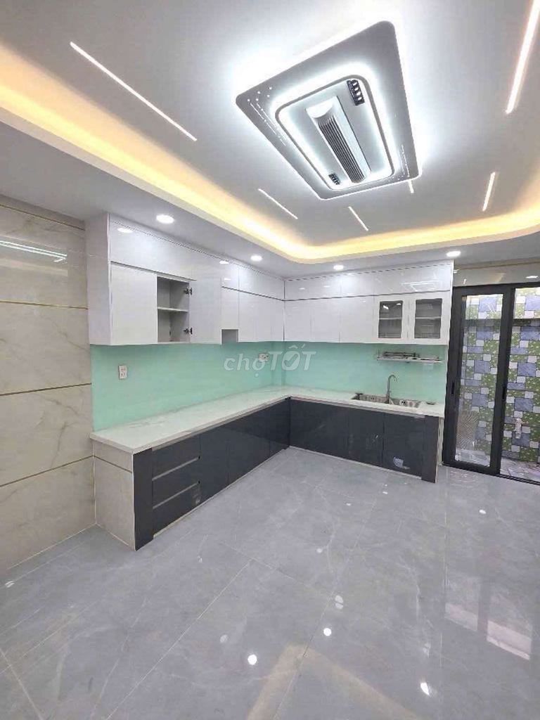 1587 Dạ Nam alleys. 4 x17 meters 4 fourth floor bedroom 4 air conditioning