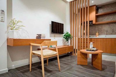 apartment 1 high-end bedroom - luxury living space - utility