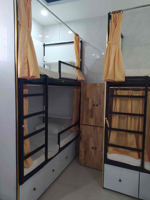 dorms rent under a package bed
