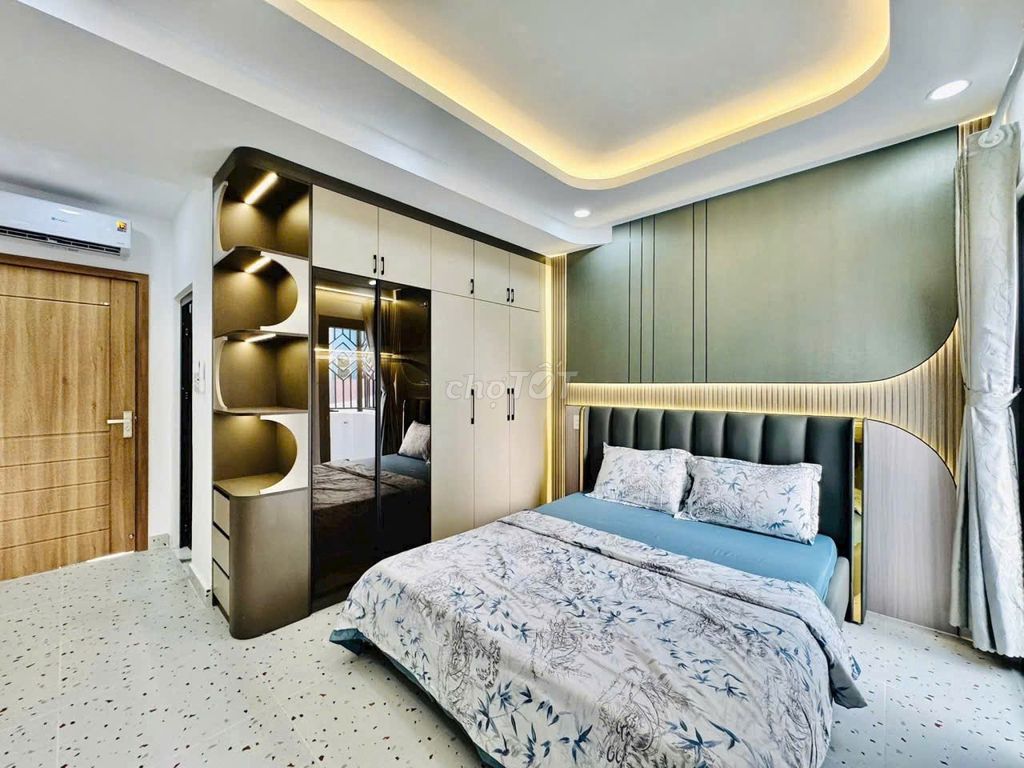 Nice villa Bình Lợi. area 10 X20 M. TRIBY 2 st floor. View river sg