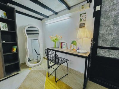 The suite has an all-in-the-art interior.