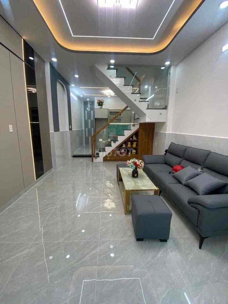 6 meters Tây Thạnh leads to the Clique, 2 sheets, 4 x 16 meters, 3 bedrooms, 2 toilets