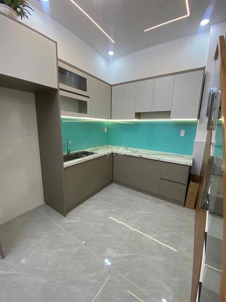 6 meters Tây Thạnh leads to the Clique, 2 sheets, 4 x 16 meters, 3 bedrooms, 2 toilets