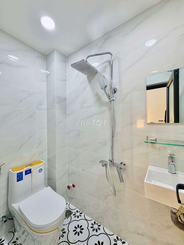 The new house is 100% full of high-level furniture 3 x 10 meters per second floor Quang Trung bedroom