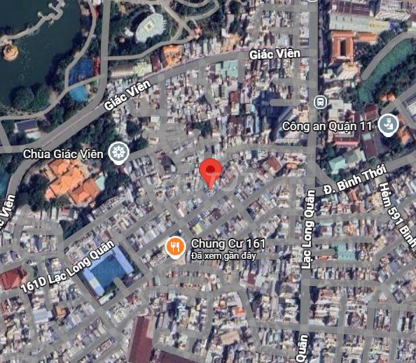 Rent a house with a guard at Lạc Long Quân District 11.