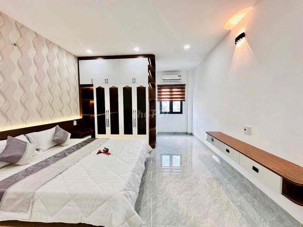 Rent the new house building area 4 x 20 Full inside 1 .1 3 floor bedroom 5 toilets
