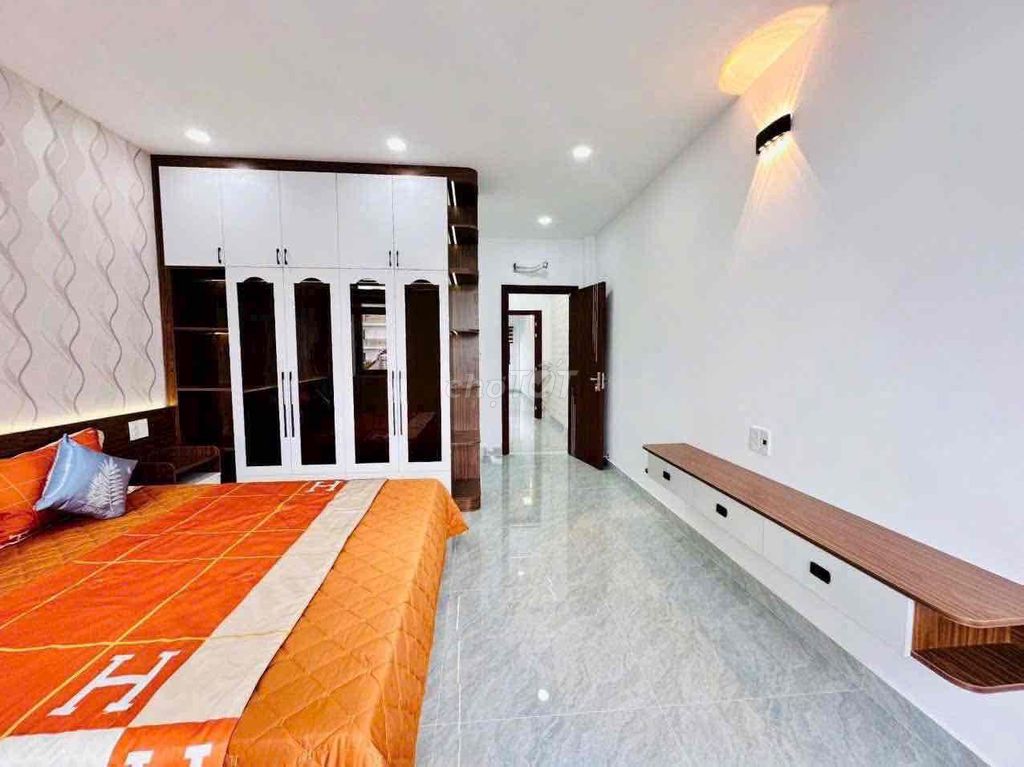 Rent the new house building area 4 x 20 Full inside 1 .1 3 floor bedroom 5 toilets