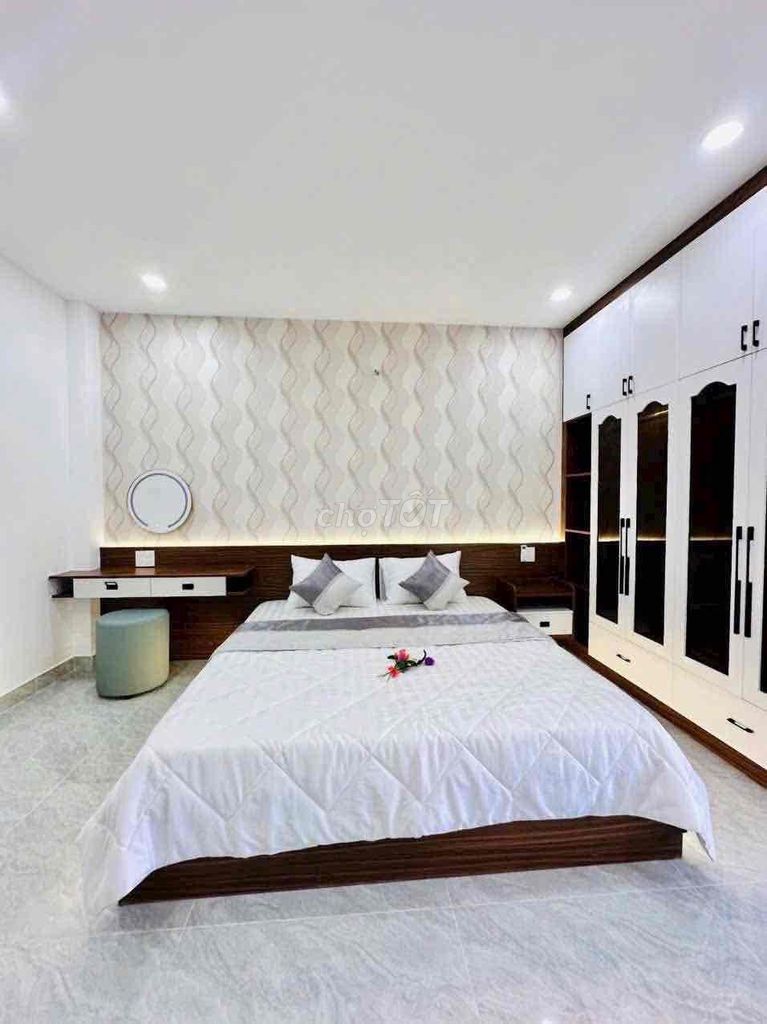 Rent the new house building area 4 x 20 Full inside 1 .1 3 floor bedroom 5 toilets