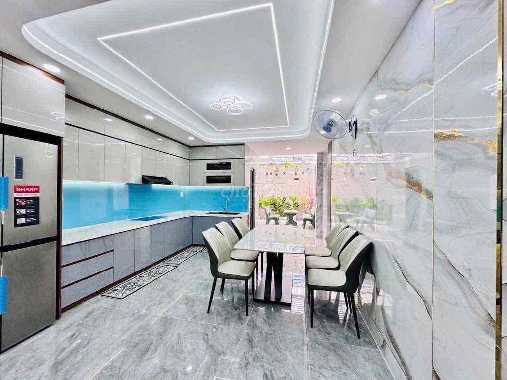 Rent the new house building area 4 x 20 Full inside 1 .1 3 floor bedroom 5 toilets