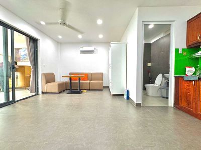 The penthouses split up the 60 M2 kitchen view near the literary university.