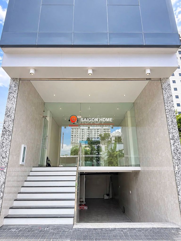 Rent Lương Định Của office, District 2-- 5 floors clear all the time.
