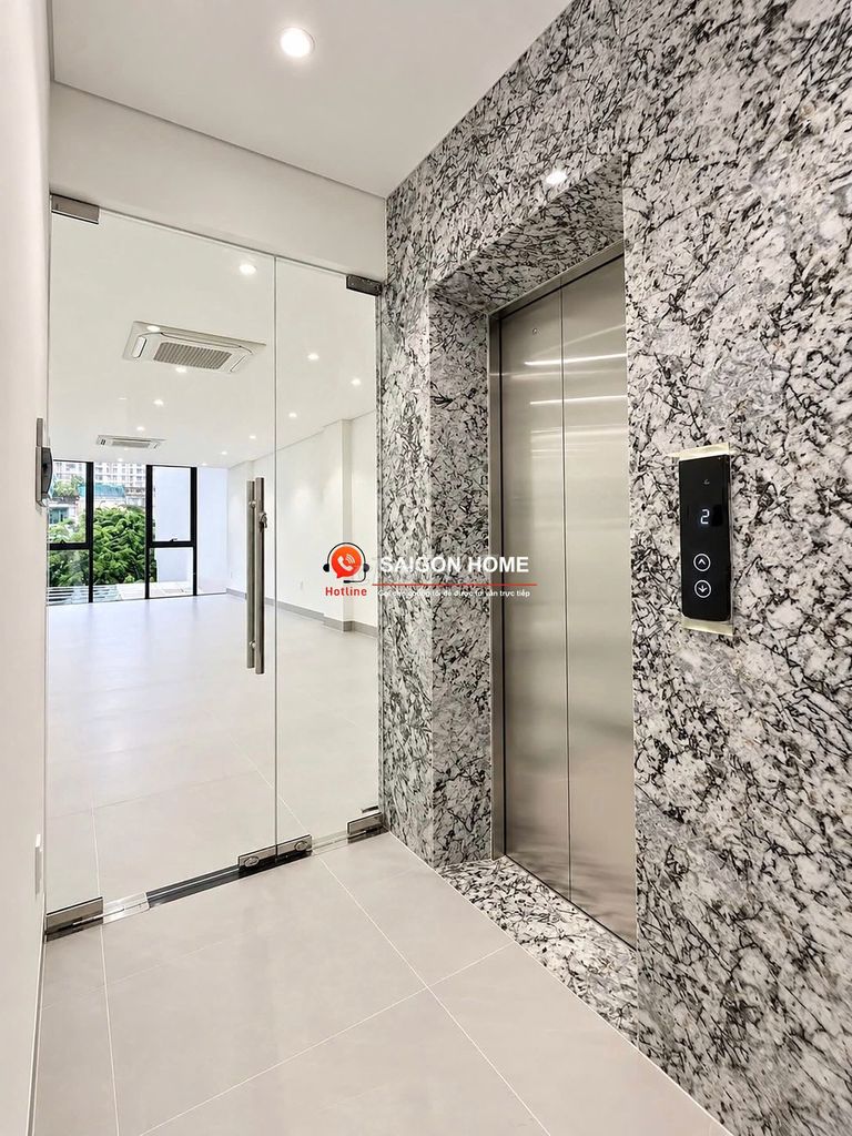 Rent Lương Định Của office, District 2-- 5 floors clear all the time.