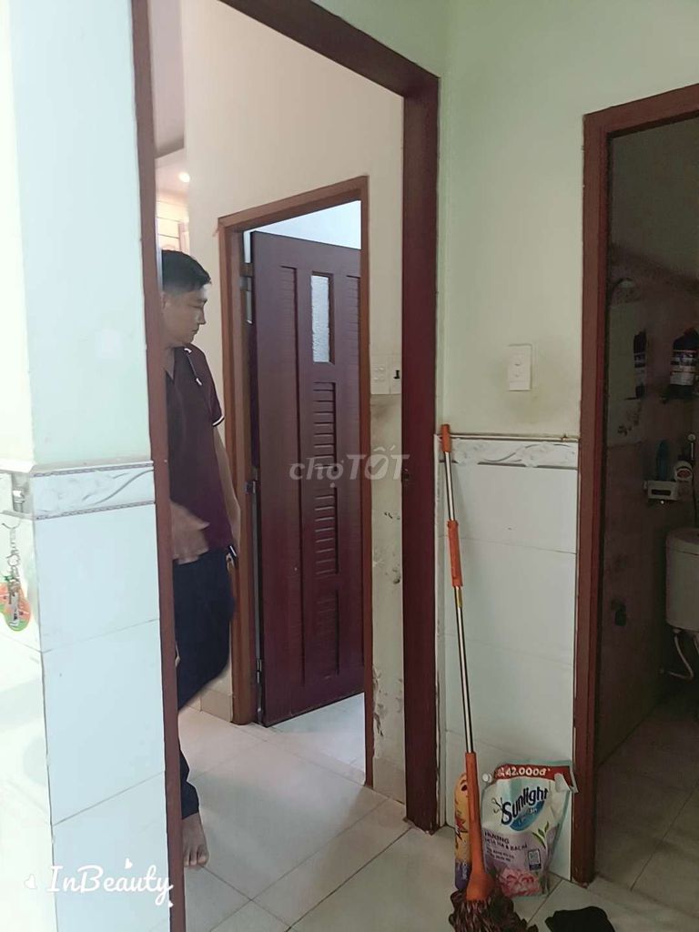 It's near Bình Thành, 2 bedrooms. Clean.