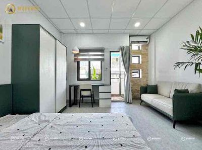 A balcony bedroom full of high-end furniture Sand Zone