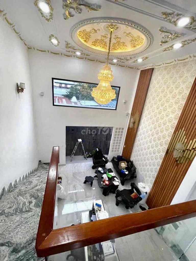 4x16 meters 1 .8 feet plus 3 floors (4 bedroom 5 toilets) 5 meters. Road 2. Bình Tân