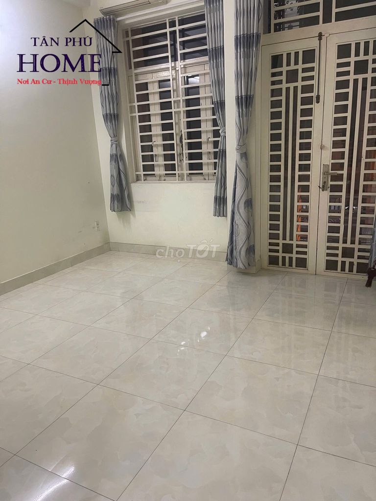 5 meters Gò Dầu & Tân Quý, 4 x 12 meters, 2 floors, 3 bedrooms, 3 toilets