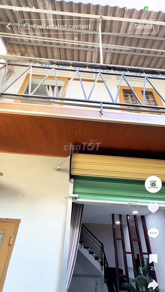 Renting a nice little house, five minutes from Aeon Mall Tân Phú.