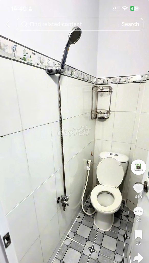 Renting a nice little house, five minutes from Aeon Mall Tân Phú.