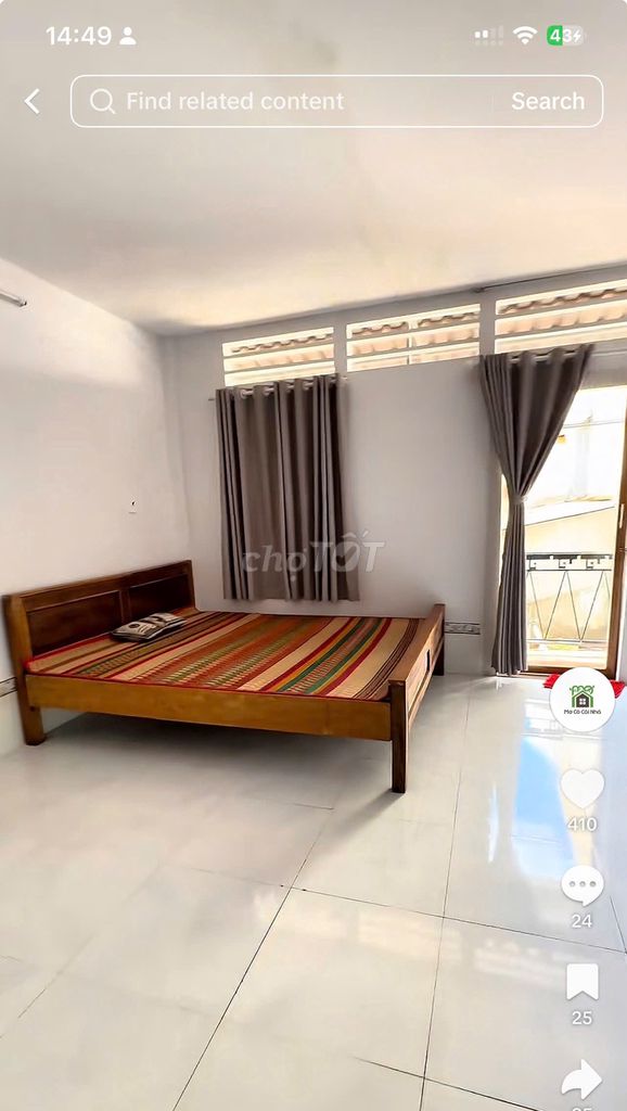 Renting a nice little house, five minutes from Aeon Mall Tân Phú.