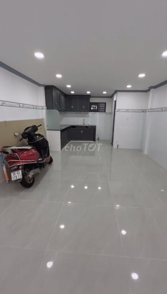 The new house is 100%! 5 meters Sơn Kỳ, 4 x 14 meters, one floor, 2 bedroom 2 toilets
