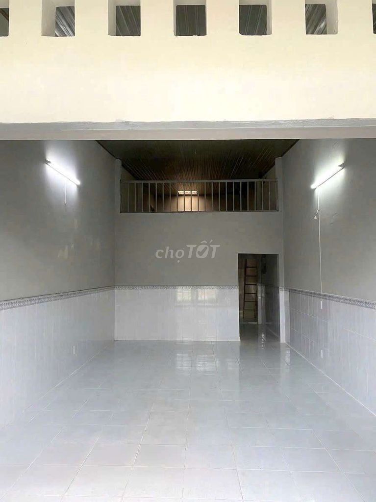 The 4x16 M house consists of 2 Tân Chánh Hiệp p.m. market. Sign