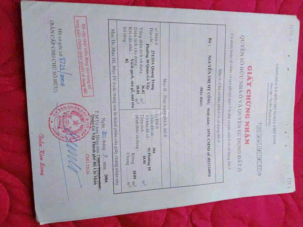 We need to rent a Quang Trung, 710.